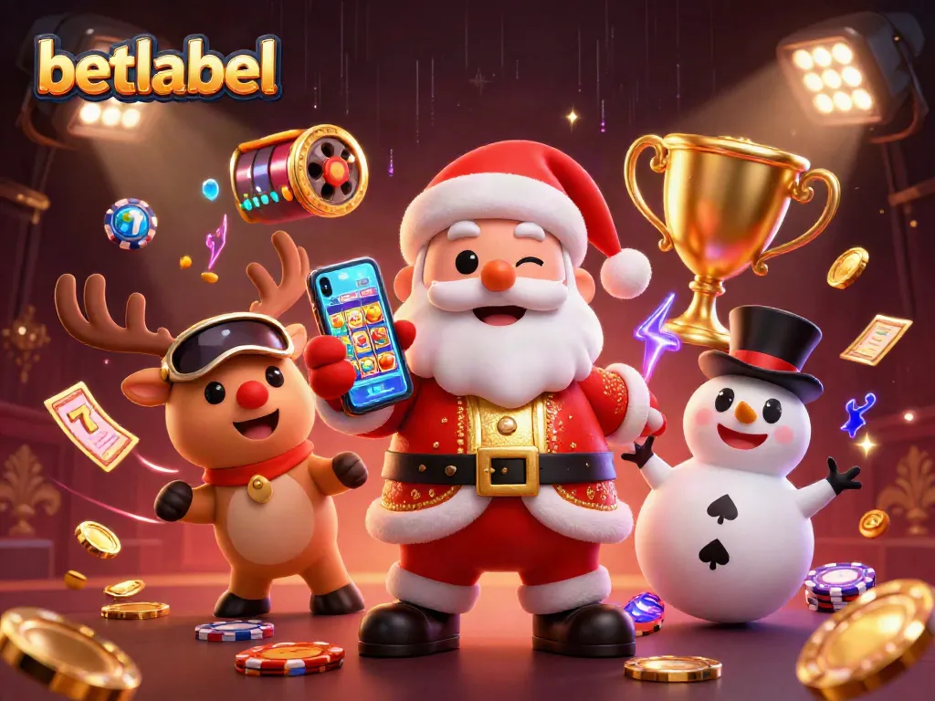 Betlabel offers vibrant casino action with lively characters and jackpot slots in a thriving scene.
